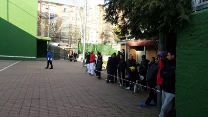 Frontenis honor San Cristobal vs Molareño 1ª partida set 1