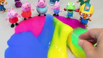 How To Make Mud Slime Clay & Peppa Pig Muddy Puddles Toy 액체괴물 만들기 진흙 점토 액괴 뽀로로 장난감 YouTube