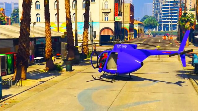 Dessins animés pour bébés. Camion de pompiers, Camion, Voiture de police pour enfants