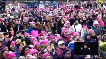 Ambiance de folie d'Alicia Keys à la Women March