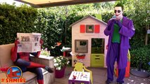 Joker Becomes A Baby Joker into Joker Boy SPIDERBABY Spiderman Superhero Prank Videos Superheroes 4K