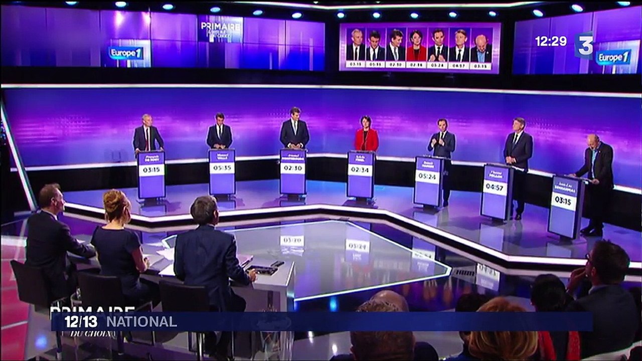 Primaire de la gauche : ce qui sépare Hamon et Valls