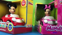 Mickey Mouse and Minnie Mouse Push and Go Cars at Mickey Mouse ClubHouse Goofy Pluto