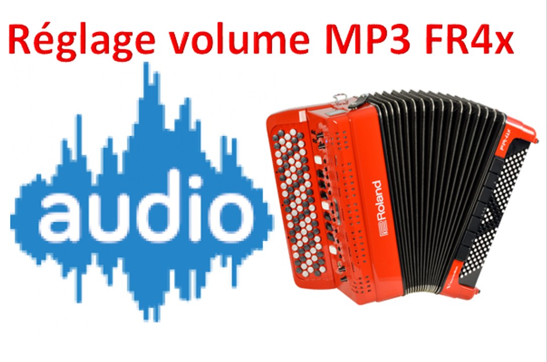 Réglage volume MP3 du FR4x