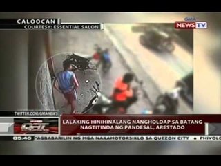 QRT: Lalaking hinihinalang nangholdap sa batang nagtitinda ng pandesal, arestado
