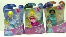DIY Princess Disney Cinderella Mini doll Open the doll Removable dress princess Unpacking toys