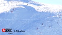 6th place Oli Allen -  Ski men - Verbier Freeride Week 2* #2 2017