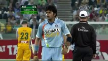 Sreesanth bowls an amazing spell of FAST bowling vs Australia @ MCG 2007 - Downloaded from youpak.com