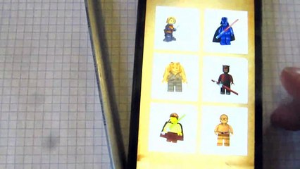 How to Draw star war heroes Lego easy and step by step on your phone