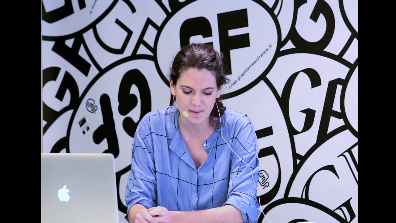 Intervention de Clémence Imbert, Journée d'étude sur l’actualité de la recherche en design graphique et en typographie.