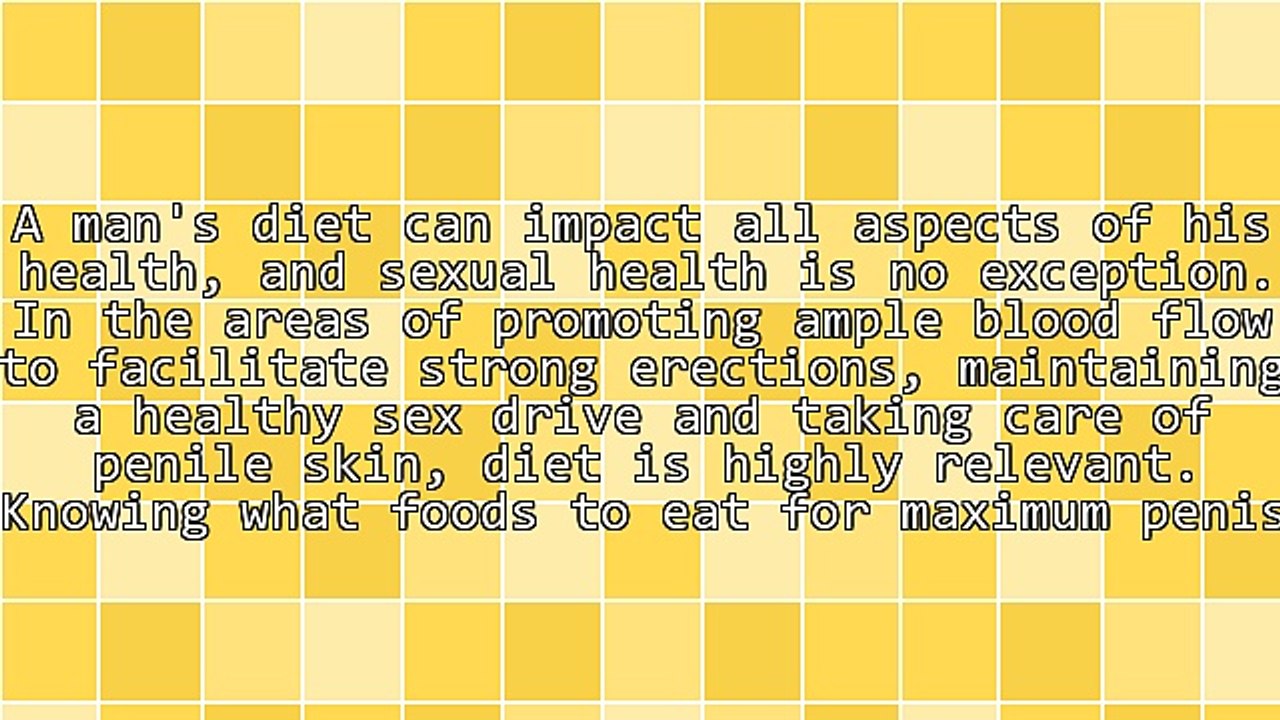 Penis Health: 8 Foods to Eat