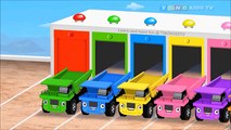 Learn Colors with Dump Truck for Kids & Color Garage #2 : Videos for Children