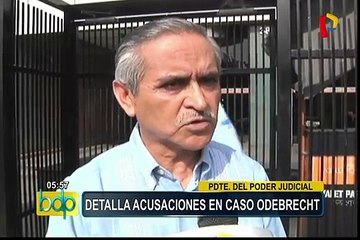 Presidente del Poder Judicial: se pediría extradición de Jorge Cuba