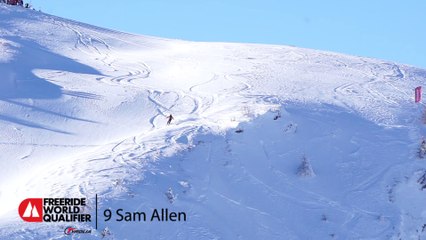 9th place Sam Allen -  Ski men - Verbier Freeride Week 2* #2 2017