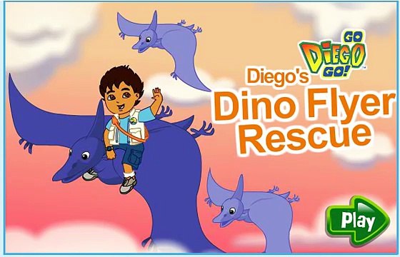 Go Diego Go! Diego Full Gameisode! - Diegos Baby Dinosaur Rescue! Diego Games NickJR