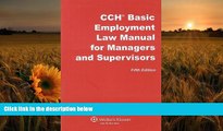 READ book Basic Employment Law for Managers   Supervisors 5e CCH Incorporated Full Book