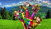Monkey Kong Finger Family Nursery Rhymes For Children Songs