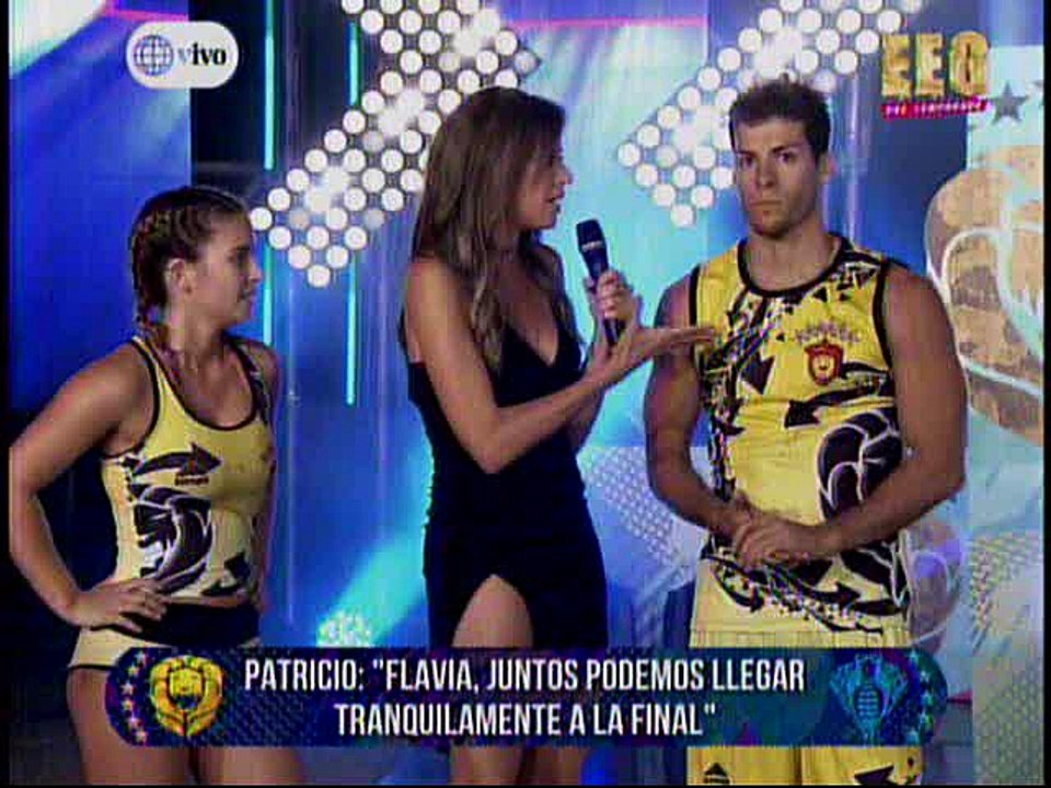 Flavia Laos comenta que con Patrcio pueden llegar tranquilamente a la Final