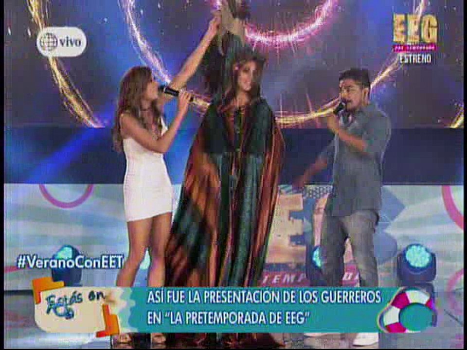 Flavia Laos y Luciana Fuster hablaron sobre su presentacion en EEG