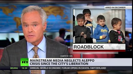 'Aleppo liberated, media disappears'_ Syrians neglected by MSM