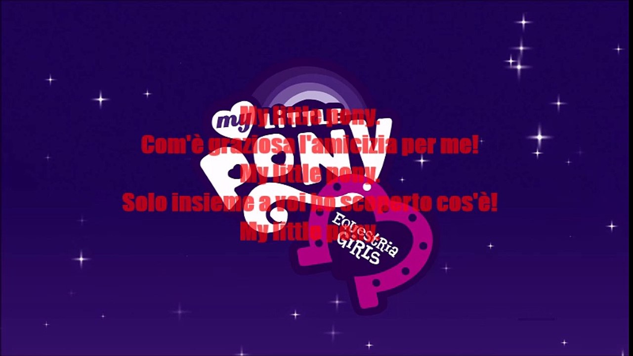 Equestria girls - Sigla