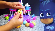Learn Colors & Counting: Play Doh PJ MASKS Popsicle Surprise Teach TODDLERS Educational Creative FUN