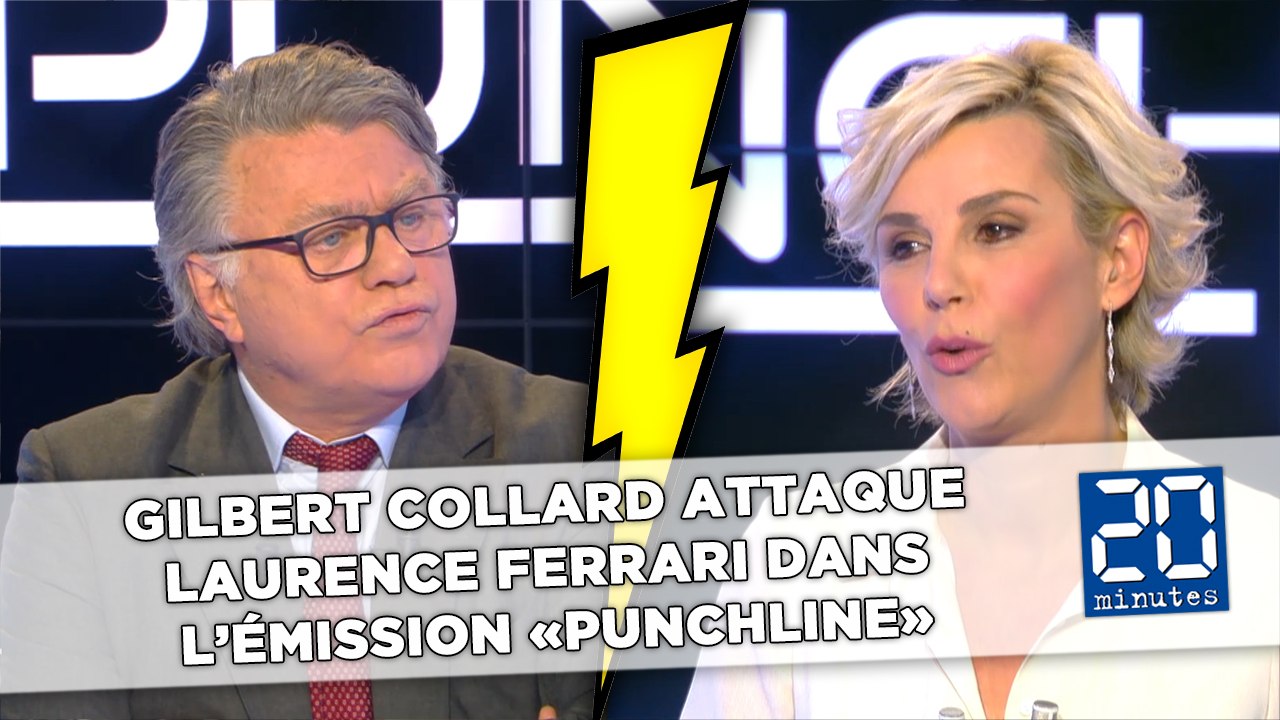 Gilbert Collard attaque Laurence Ferrari dans l'émission «Punchline»