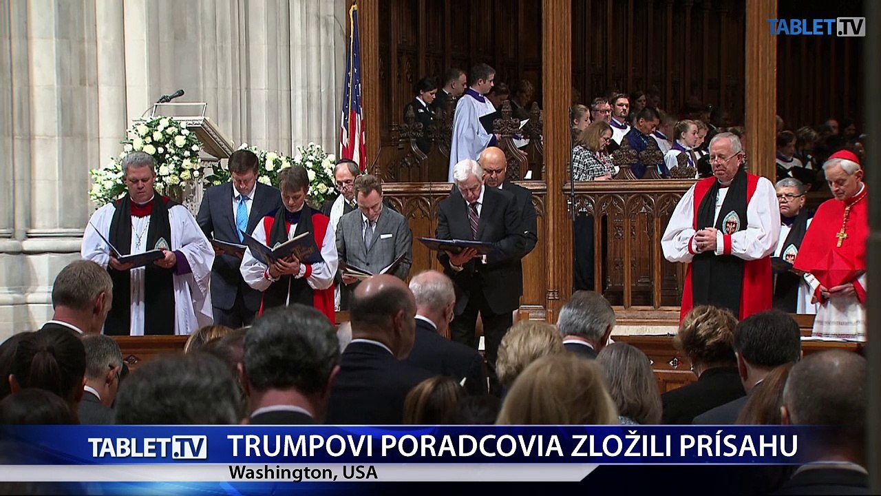 V Bielom dome zložilo prísahu 30 Trumpových poradcov