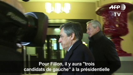 Fillon: il y aura "3 candidats de gauche" à la présidentielle