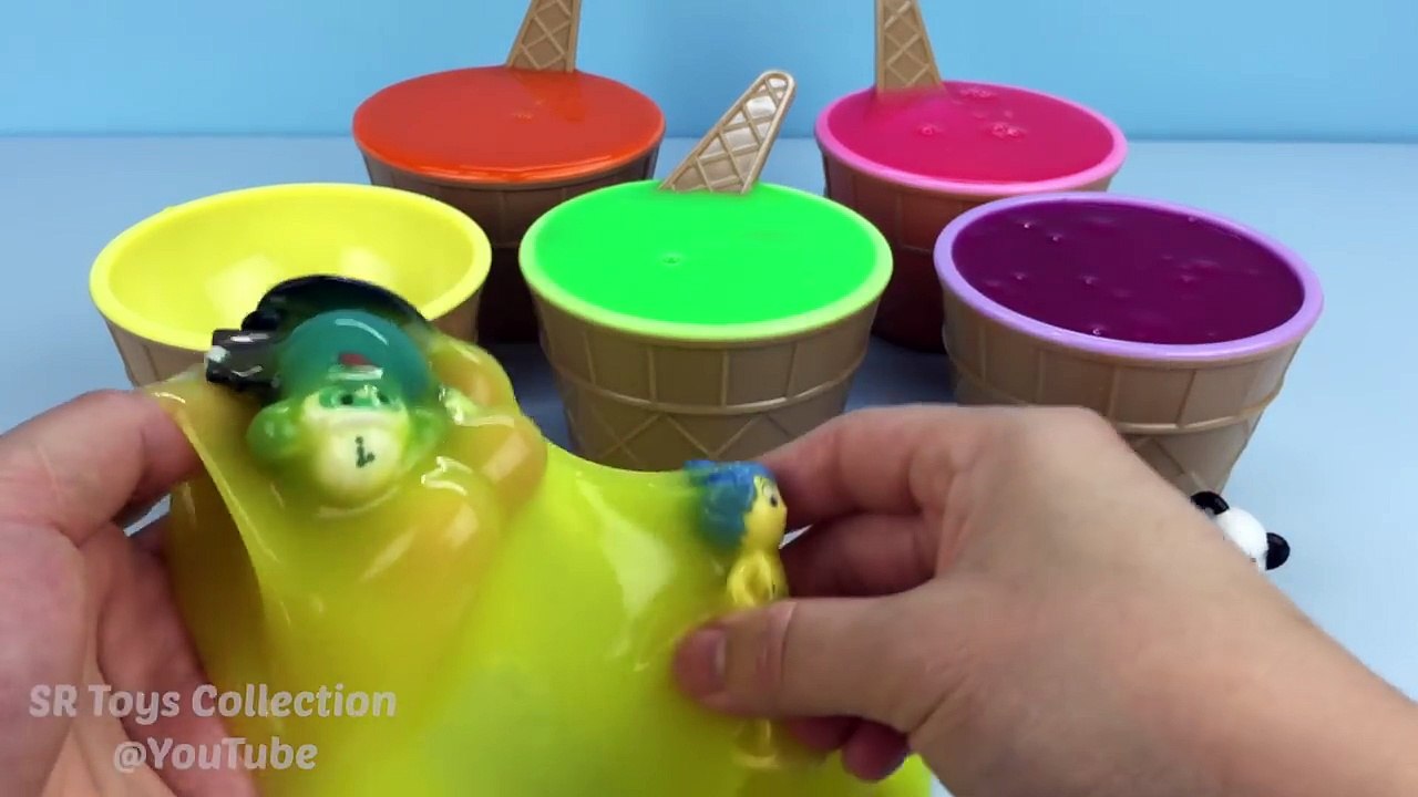Gooey Slime Surprise Toy Shopkins Disney Inside Out Joy Lalaloopsy The Good Dinosaur Tiger Panda