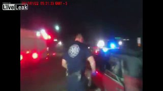 LiveLeak - Man Dies After Crashing Into Police Cruiser