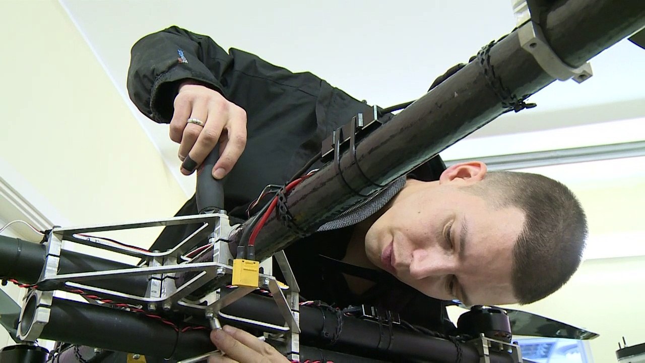 'Droneboarding': Der neue Winter-Trend