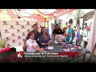 Verónica del Castillo y Marcela Guirado festejaron así el 5 de mayo