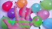 Learn Color Wet Balloon Family Nursery Rhymes for kids Water Balloons Finger Family Collection