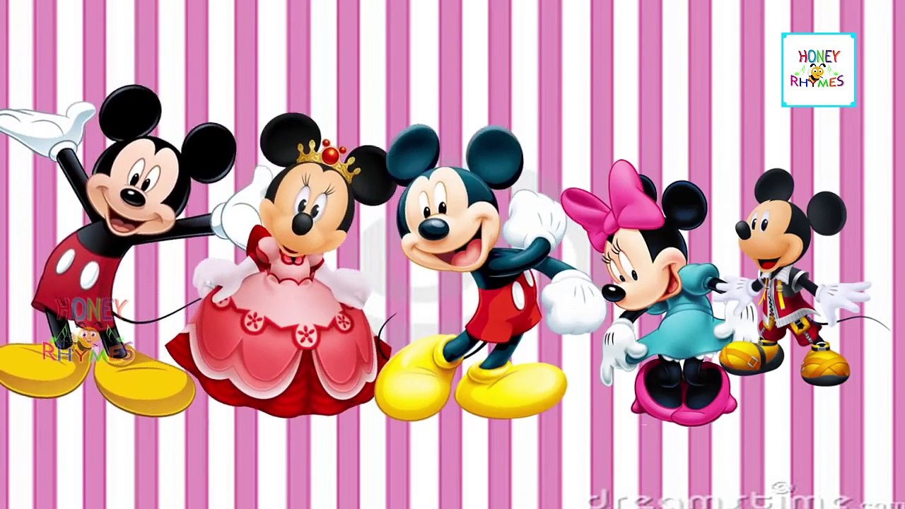 Палец Семья Мультфильм Микки Маус | Игрушки Finger Семья | Папа Палец Потешки Песни Для Детей