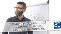 Winshluss, sélectionné à Angoulème 2017, dessine à «20 Minutes»