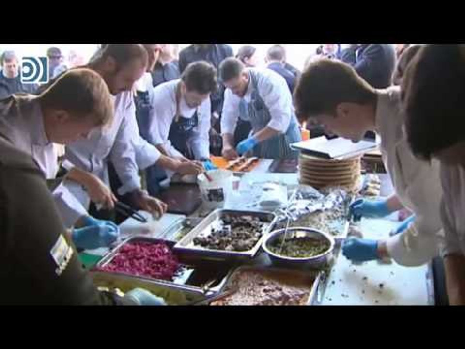 La gran fiesta del asado argentino llena la Plaza Mayor de Madrid
