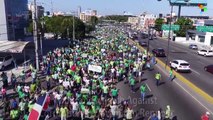 Thousands March Against Corruption in Dominican Republic