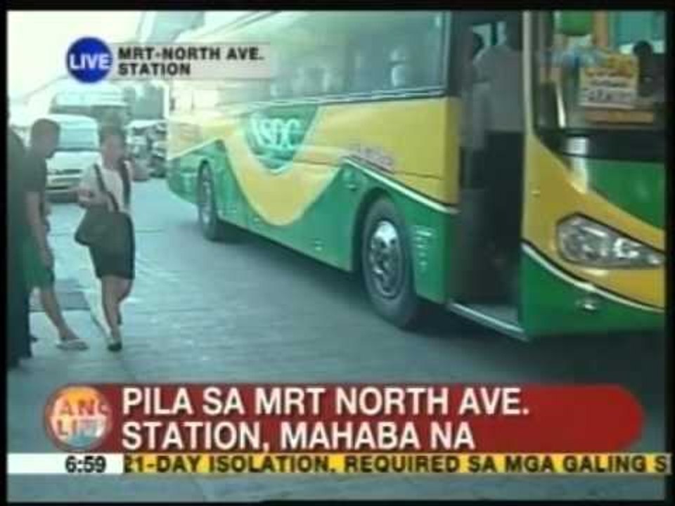 UB: Pila sa MRT North Avenue Station, mahaba na