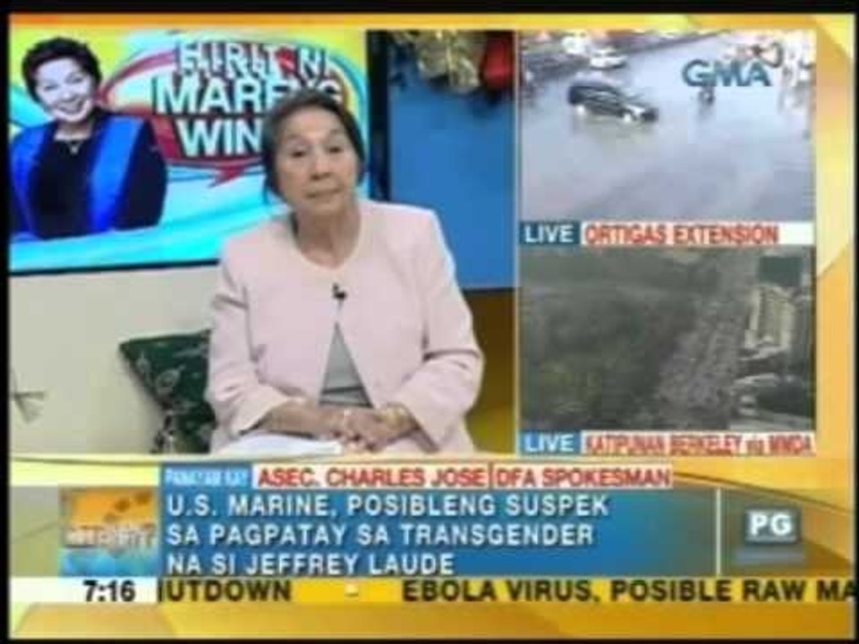 UH: US Marine, posibleng suspek sa pagpatay sa transgender na si Jeffrey Laude
