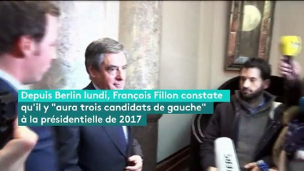 François Fillon : "Il va y avoir trois candidats de gauche" à la présidentielle