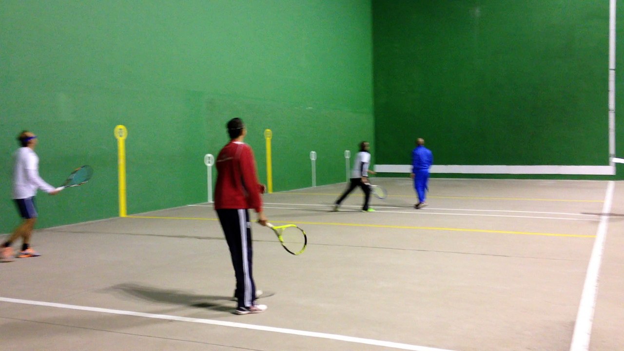 Frontenis honor 3ª partida Rivas vs Colmenar de Oreja set 2