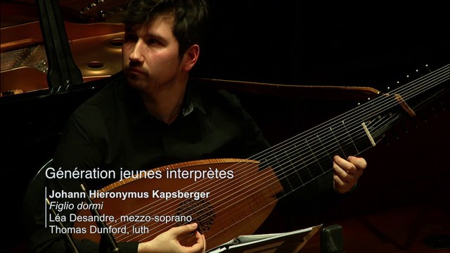 Kapsberger : Figlio dormi par Léa Desandre et Thomas Dunford