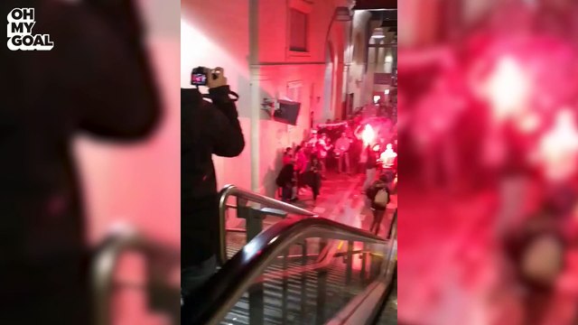 Le vestiaire parisien après la victoire face à Nantes