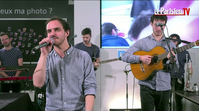 Boulevard des Airs chante « Bruxelles » en live au Parisien