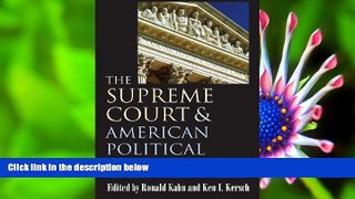 READ book The Supreme Court and American Political Development  Pre Order