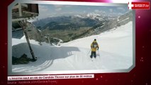 L’énorme saut en ski de Candide Thovex sur plus de 30 mètres