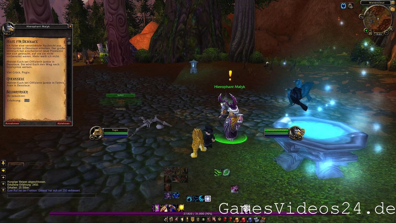 World of Warcraft Quest: Hilfe für Desolace