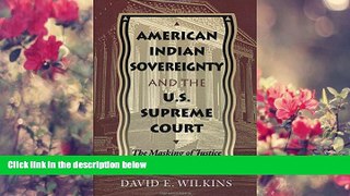 READ book American Indian Sovereignty and the U.S. Supreme Court : The Masking of Justice David E.
