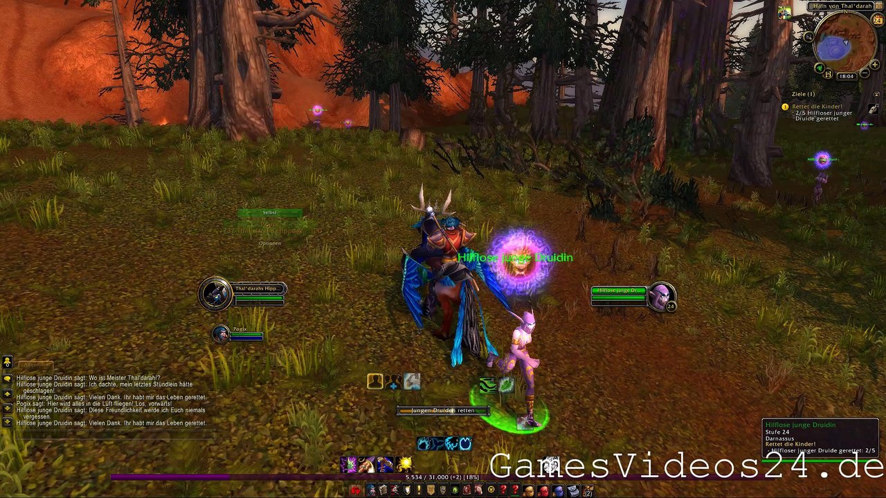 World of Warcraft Quest: Rettet die Kinder!
